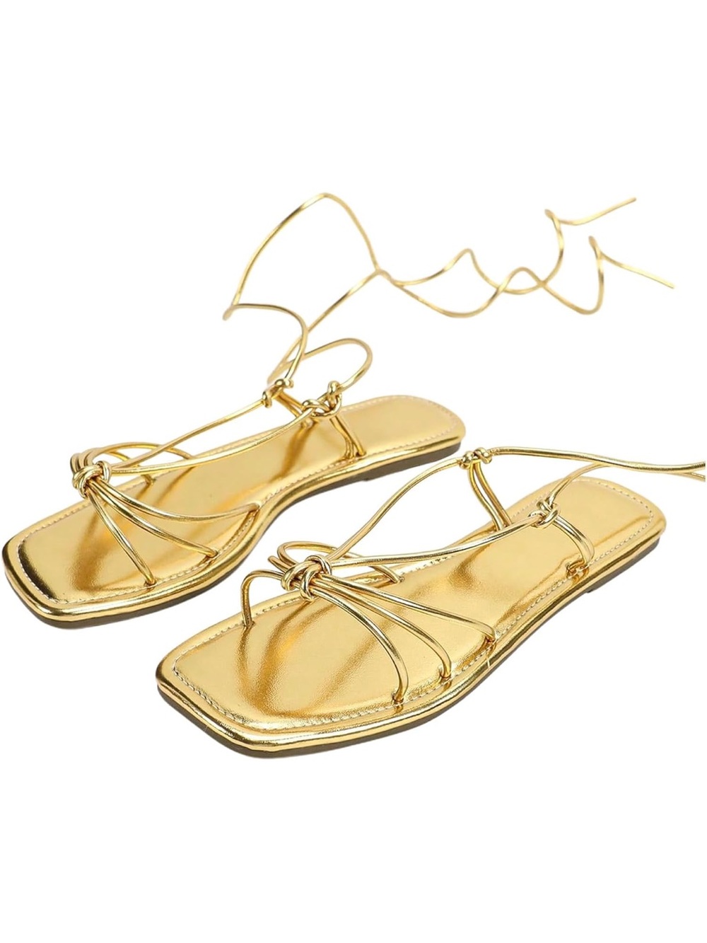 Gold Sandals